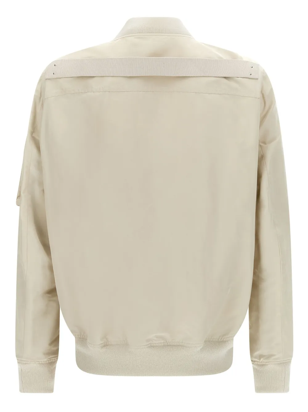 Rick Owens zip-up bomber jacket - Beige