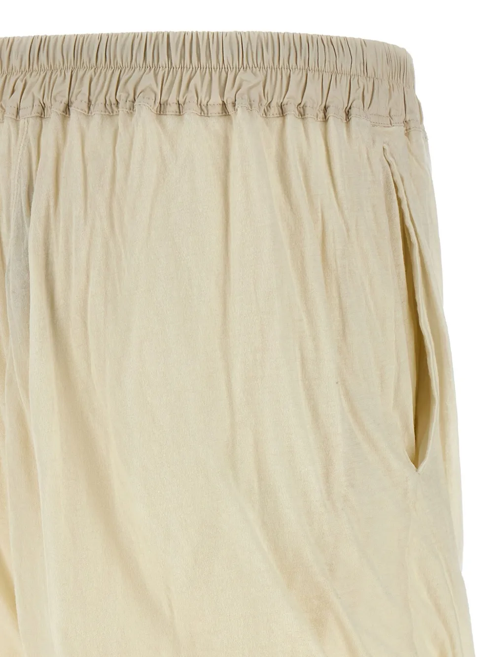 Rick Owens DBL Long Boxers bermuda shorts Beige