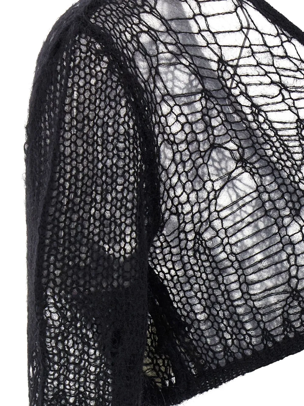 Rick Owens Spider Ziggy top Zwart