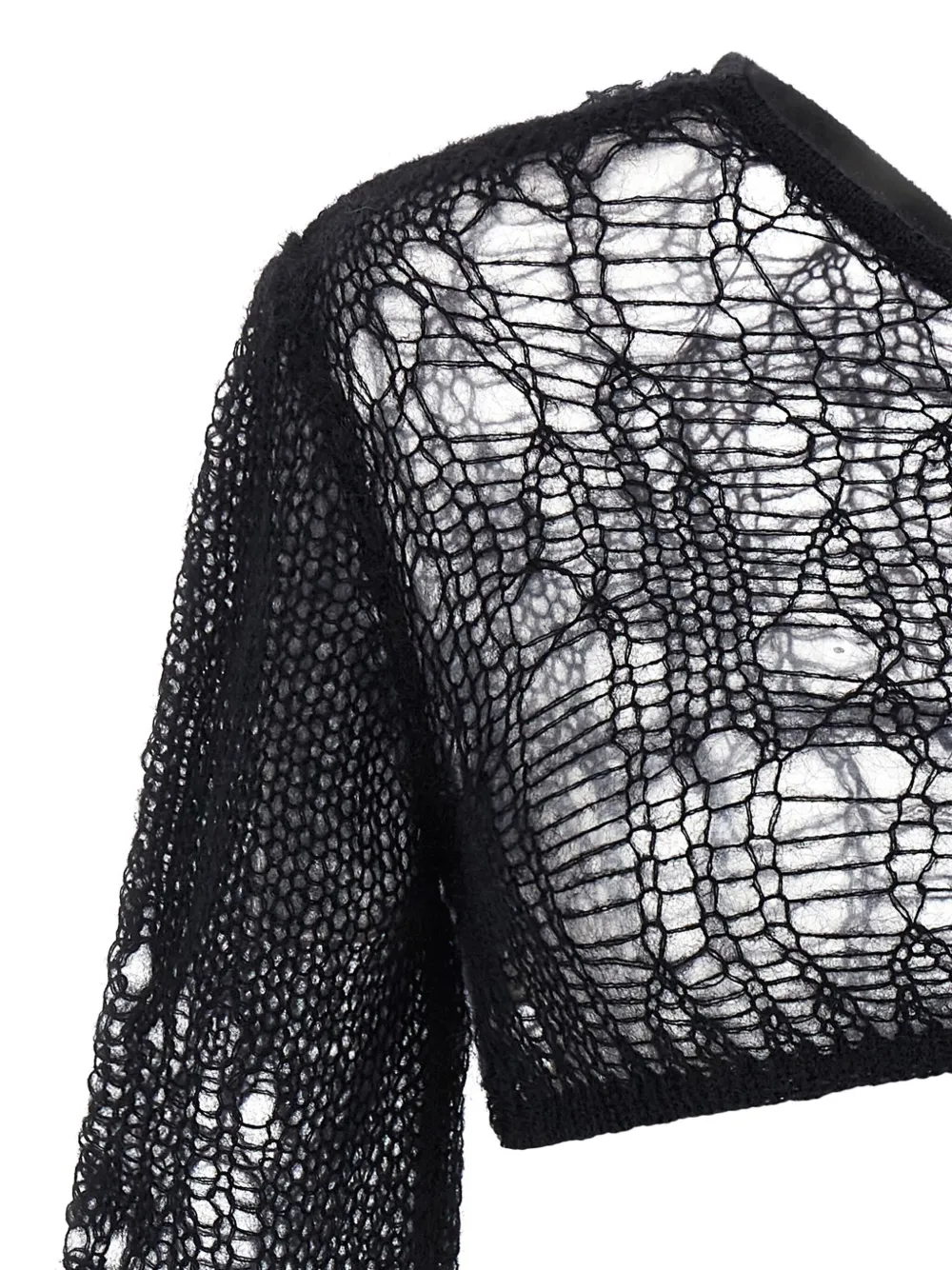 Rick Owens Spider Ziggy top Zwart