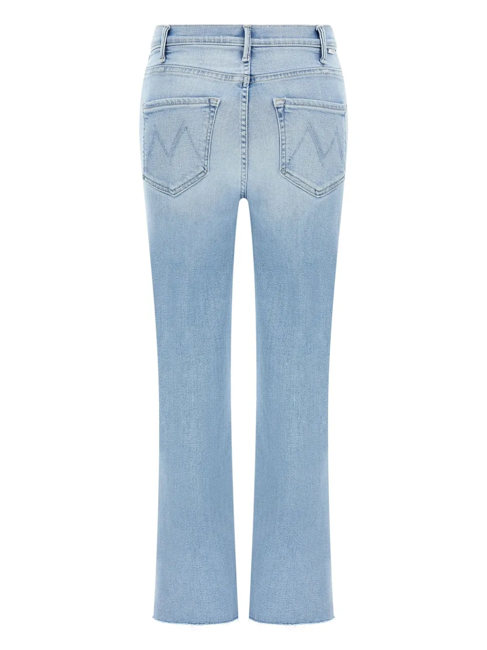 MOTHER The Hustler Ankle Fray jeans - Blauw