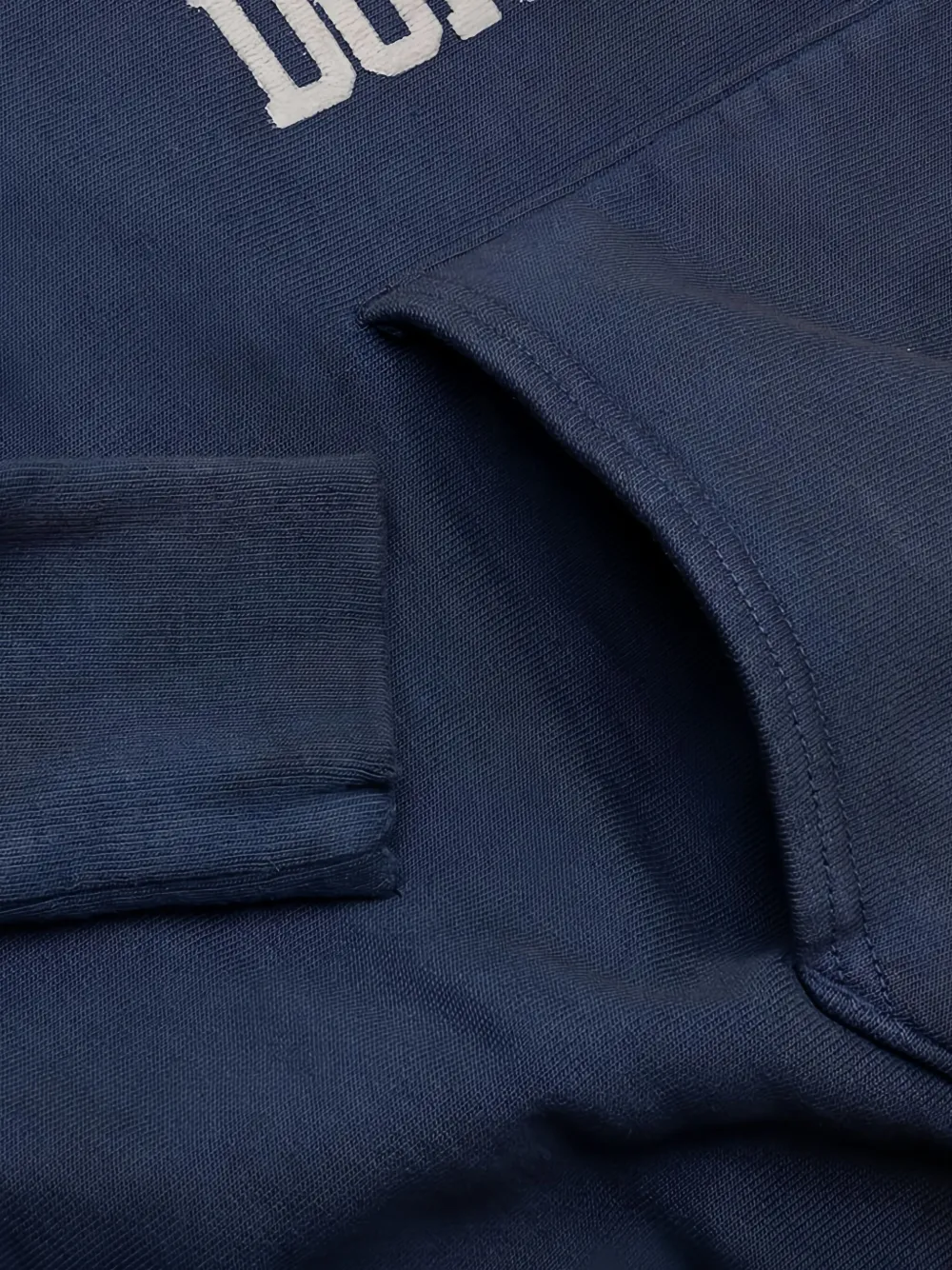 SAINT MXXXXXX Hoodie met logo Blauw