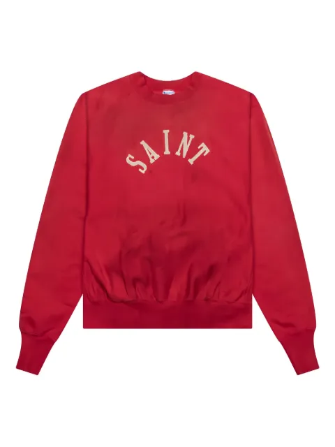SAINT MXXXXXX logo-print sweatshirt