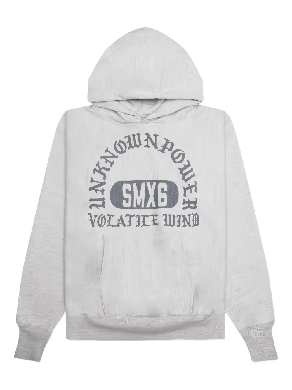 SAINT MXXXXXX Hoodie met logo Grijs
