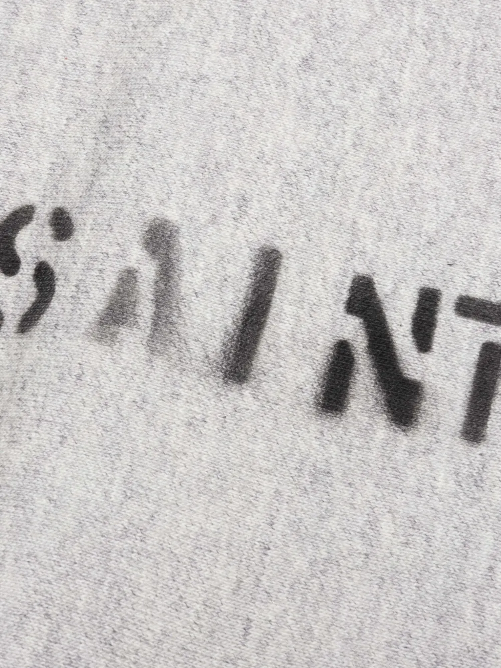 SAINT MXXXXXX Hoodie met logo Grijs