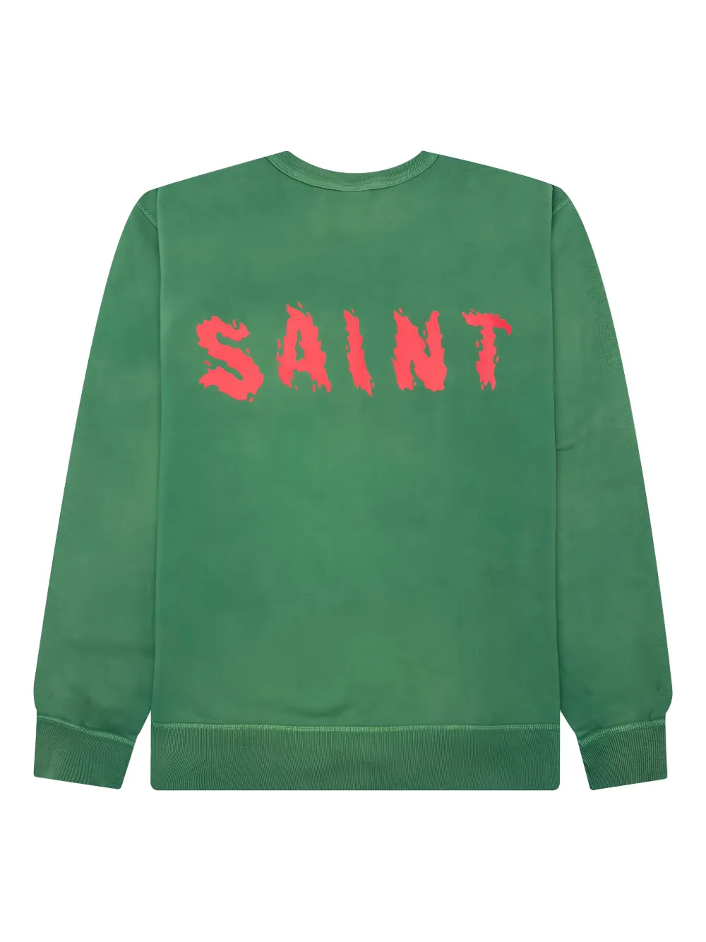 SAINT MXXXXXX Sweater met hondenprint Groen