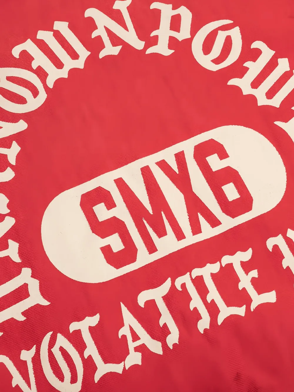 SAINT MXXXXXX Unknown PWR sweater met ronde hals Rood