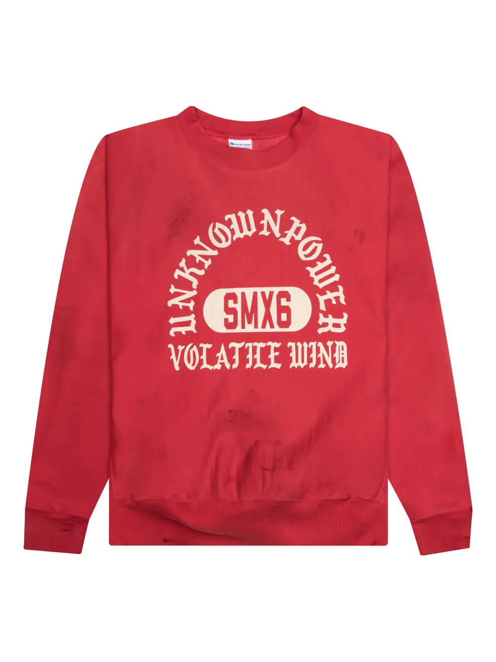 SAINT MXXXXXX Unknown PWR sweater met ronde hals Rood