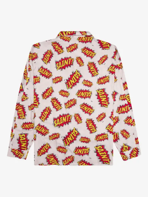 SAINT MXXXXXX Pow cotton pajamas shirt