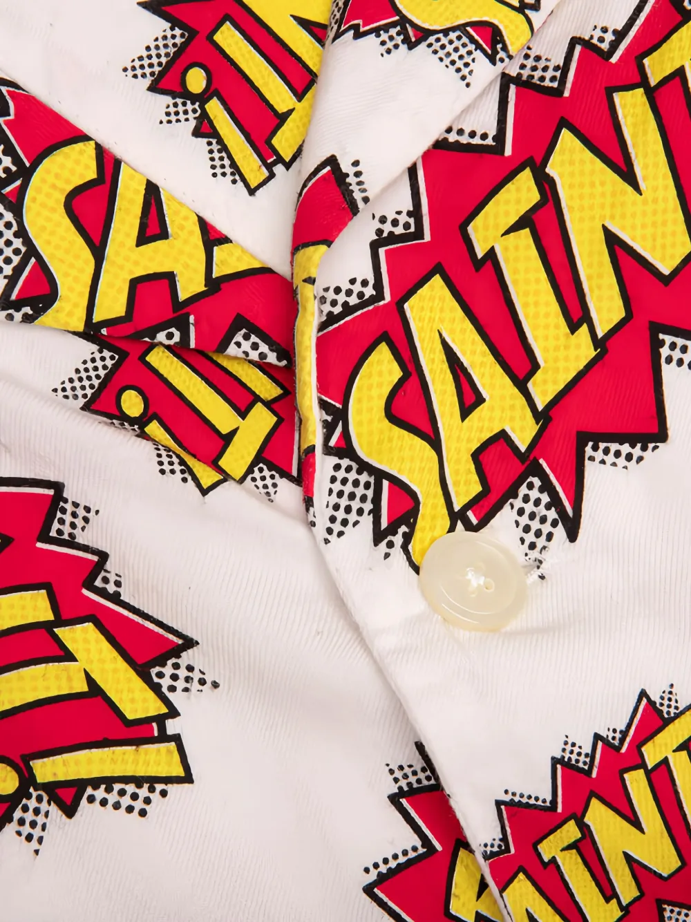 SAINT MXXXXXX Pow katoenen pyjamashirt Wit