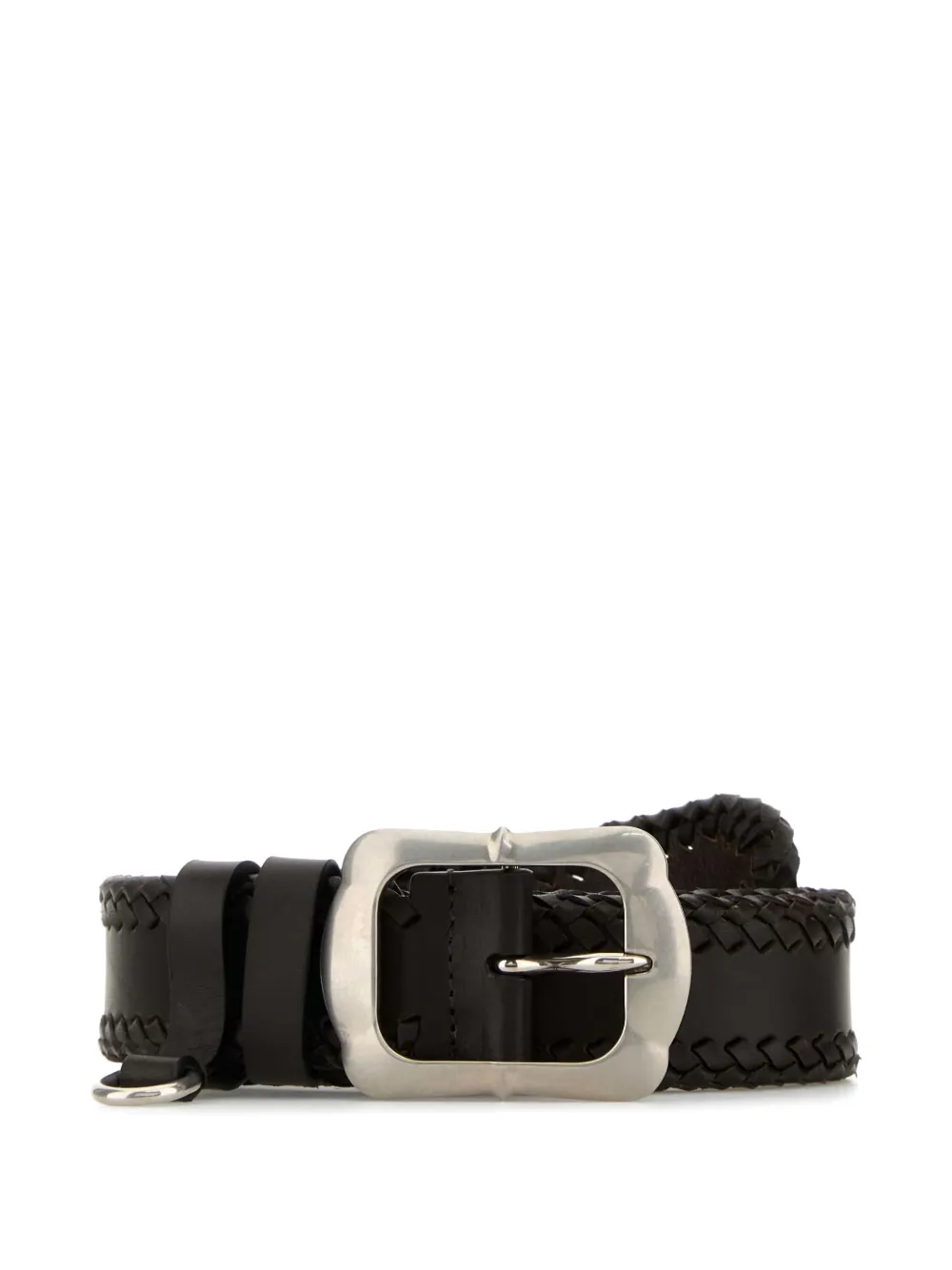 Prada Leren riem Bruin