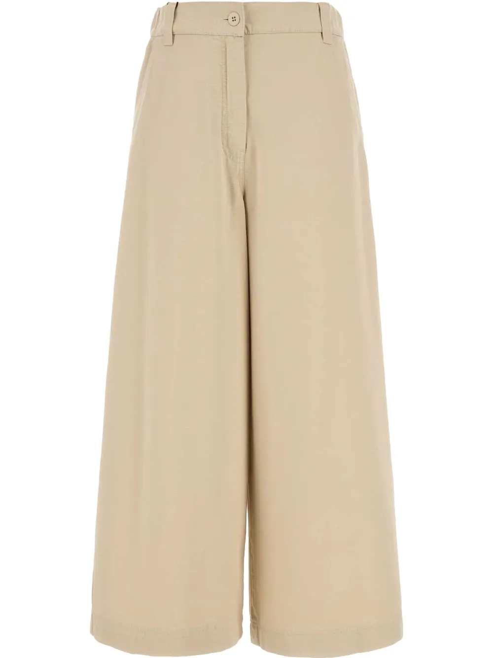 Weekend Max Mara Disco jeans met wijde pijpen Beige