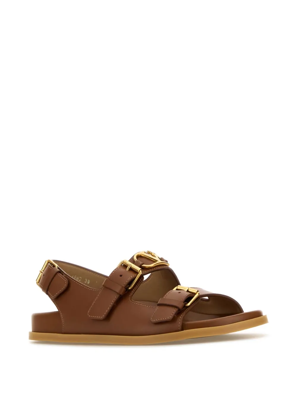 Valentino Garavani leather sandals - Bruin