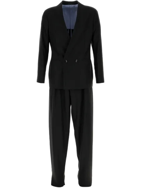 Giorgio Armani wool double-breasted suit