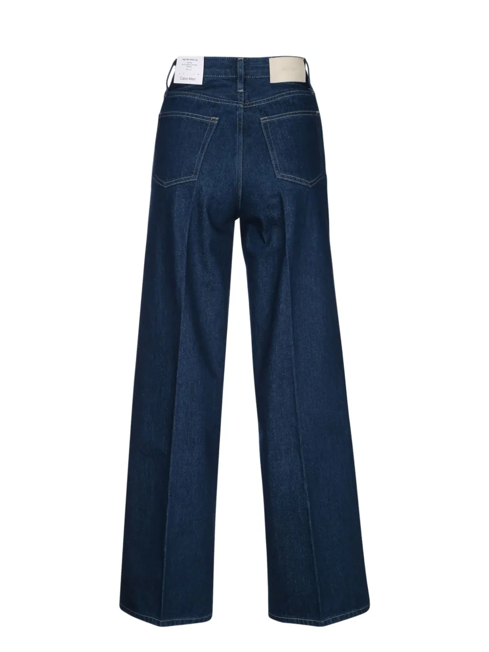 Calvin Klein wide-leg jeans - Blauw