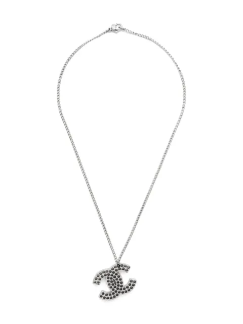 CHANEL Pre-Owned 2003 CC pendant necklace