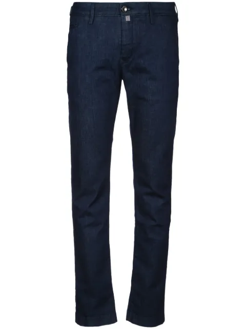 Jacob Cohën logo-tag trousers 