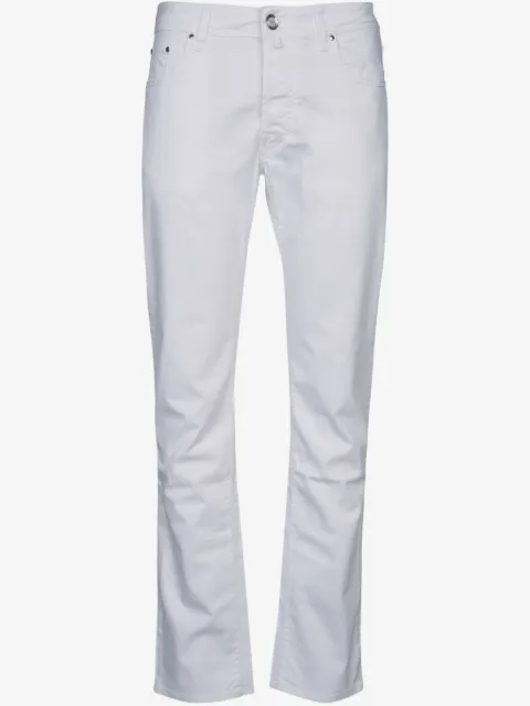 Jacob Cohën Bard logo-patch trousers 