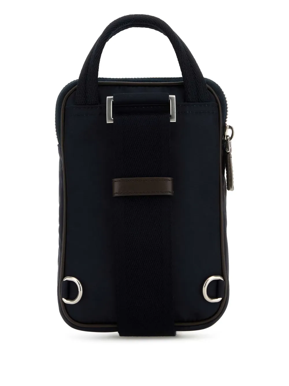 Prada Enamel Triangle logo backpack - Blauw