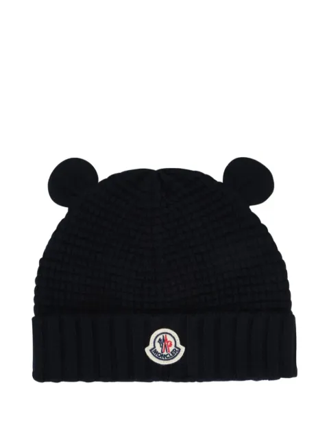 Moncler Enfant gorro con motivo Teddy Bear