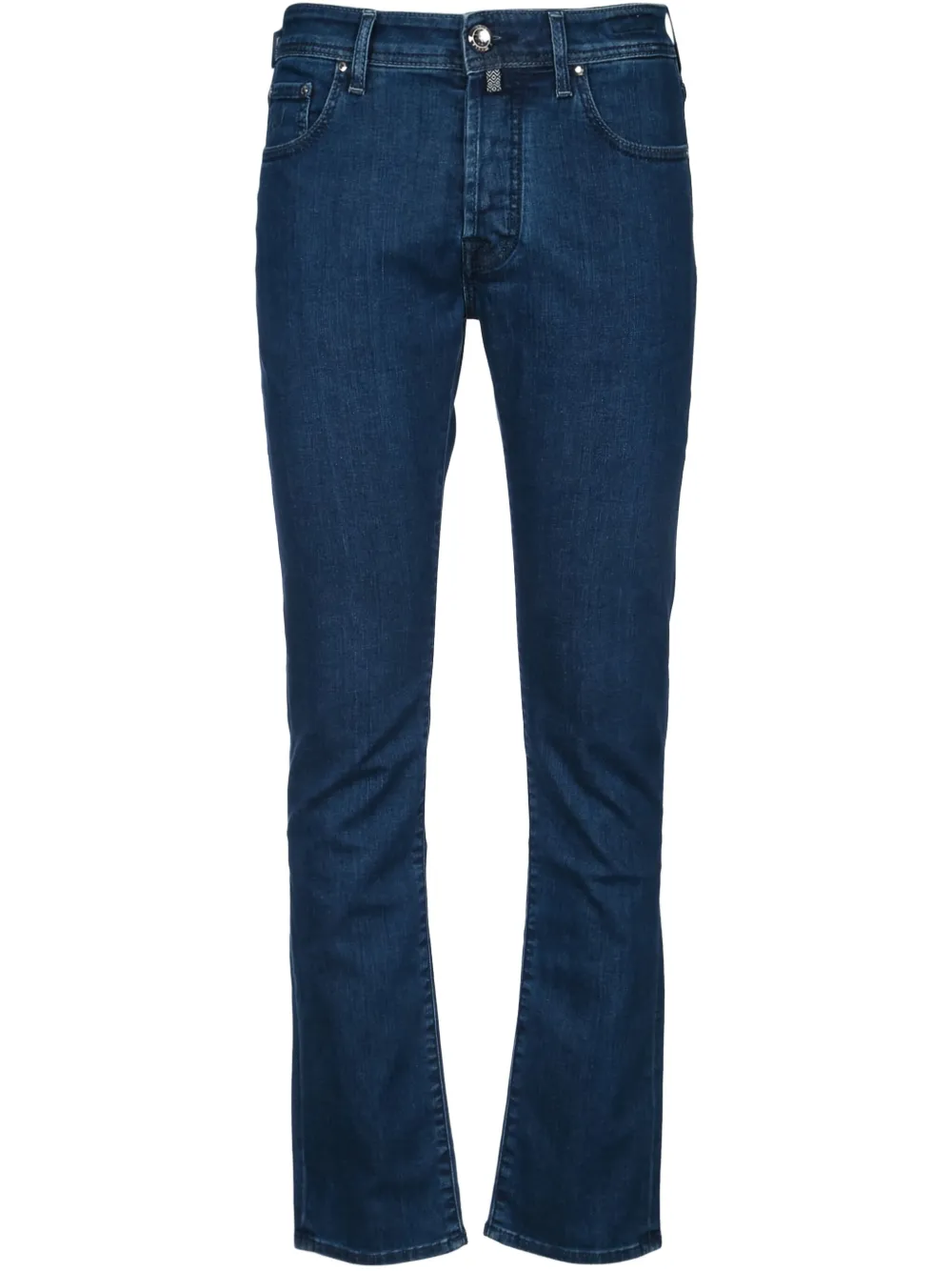 Jacob Cohën logo-patch jeans | Blue | Image 1