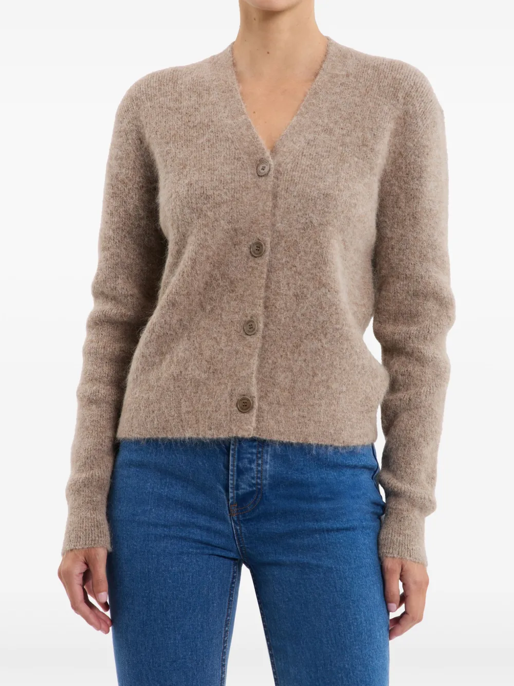 Rebecca Vallance Novie vest Bruin