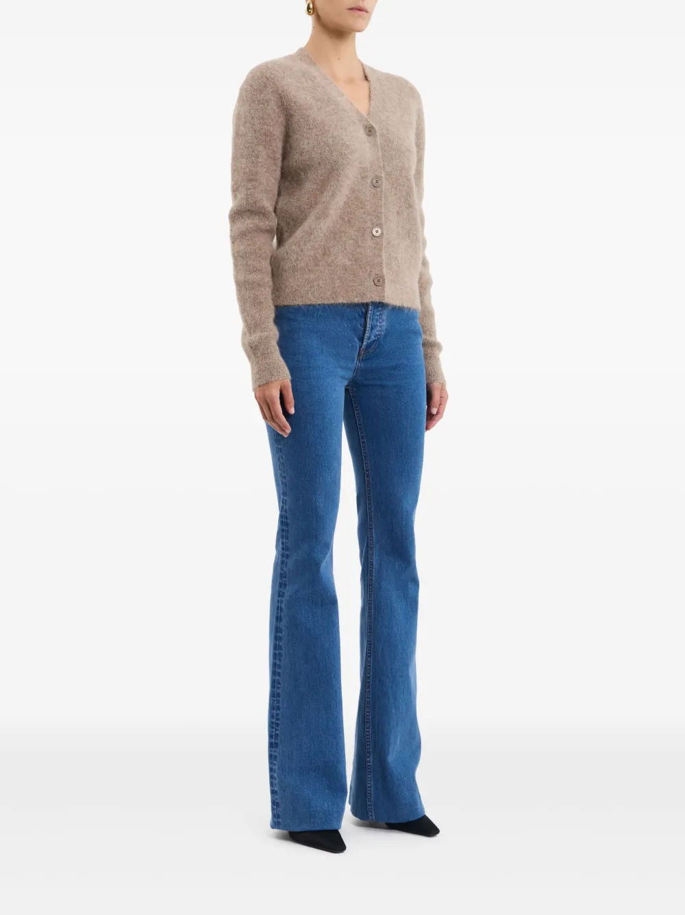 Rebecca Vallance Novie vest Bruin