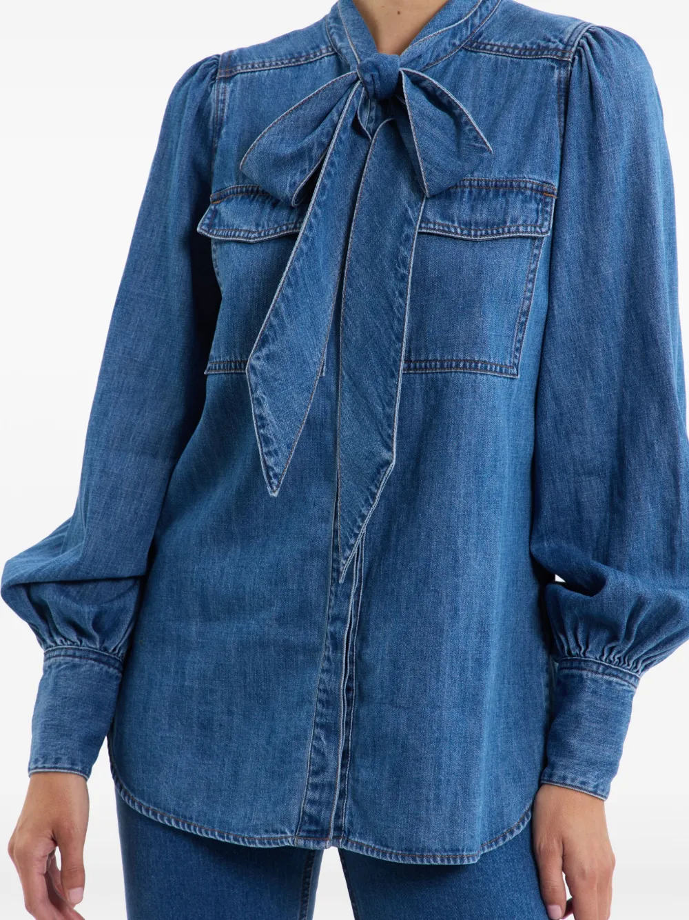 Rebecca Vallance Kelly blouse Blauw