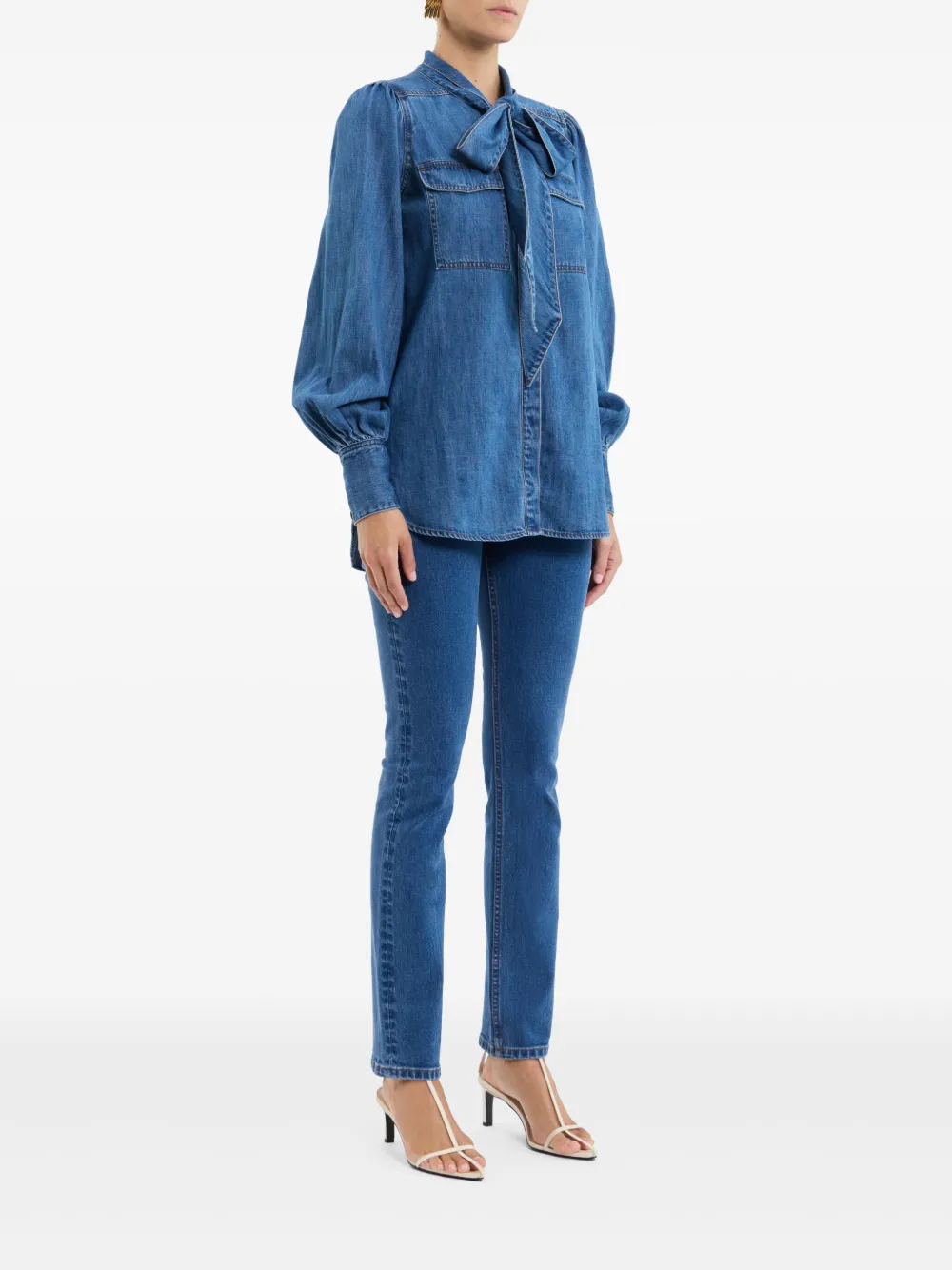 Rebecca Vallance Kelly blouse Blauw