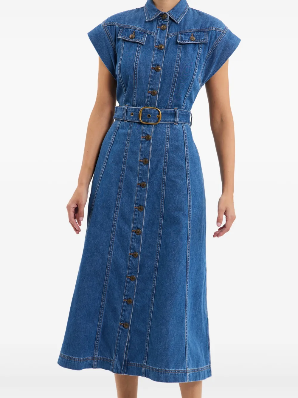 Rebecca Vallance Jurk Blauw