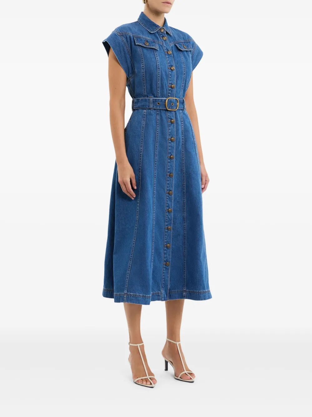 Rebecca Vallance Jurk Blauw