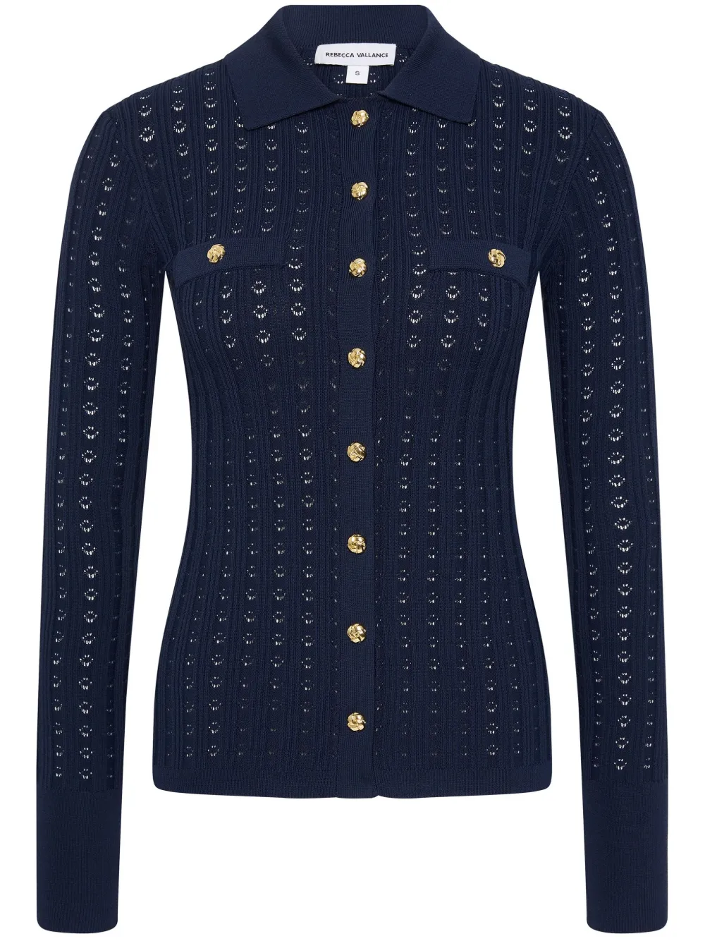 Rebecca Vallance Natalie vest Blauw