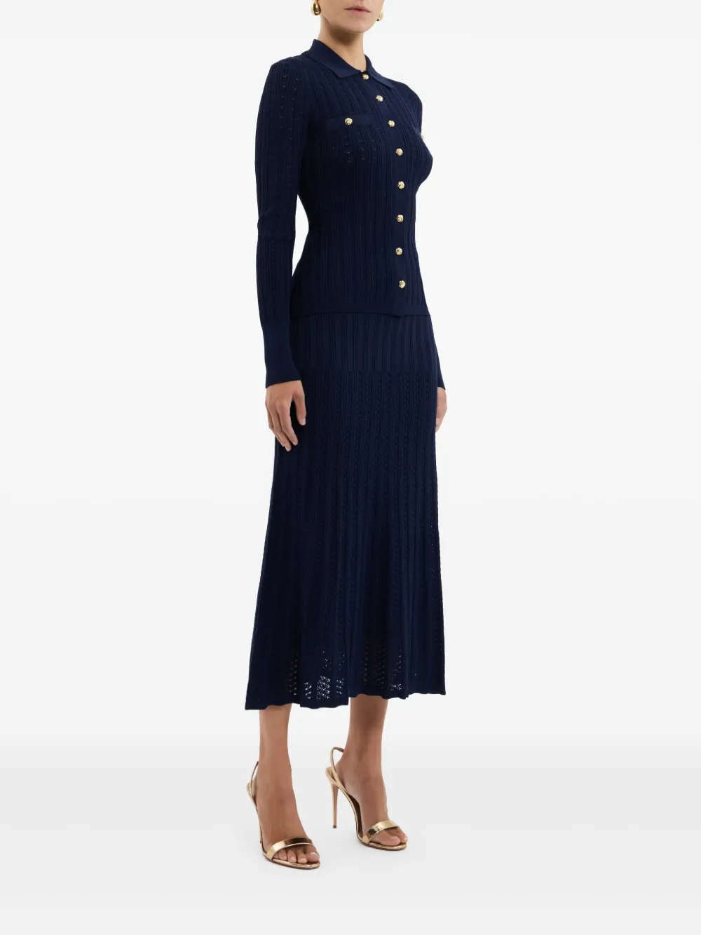 Rebecca Vallance Natalie vest Blauw