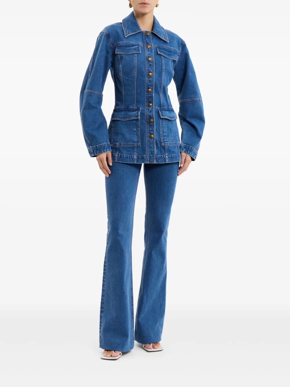Rebecca Vallance Pilotenjack Blauw