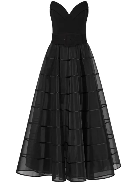 Rebecca Vallance vestido midi Marcella