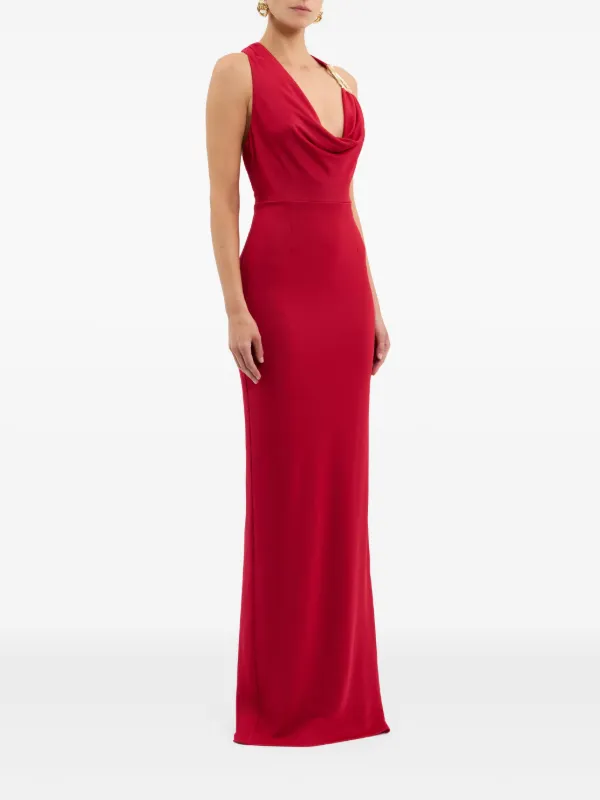 ◆関税込◆【REBECCA VALLANCEC】Carmine gown Carmine gown in red - Rebecca Vallance | Mytheresa