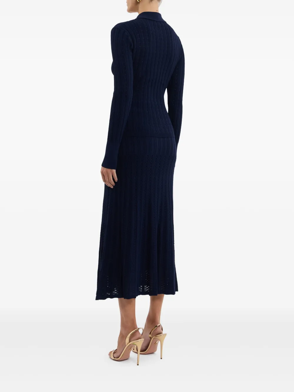Rebecca Vallance Natalie maxi-rok Blauw