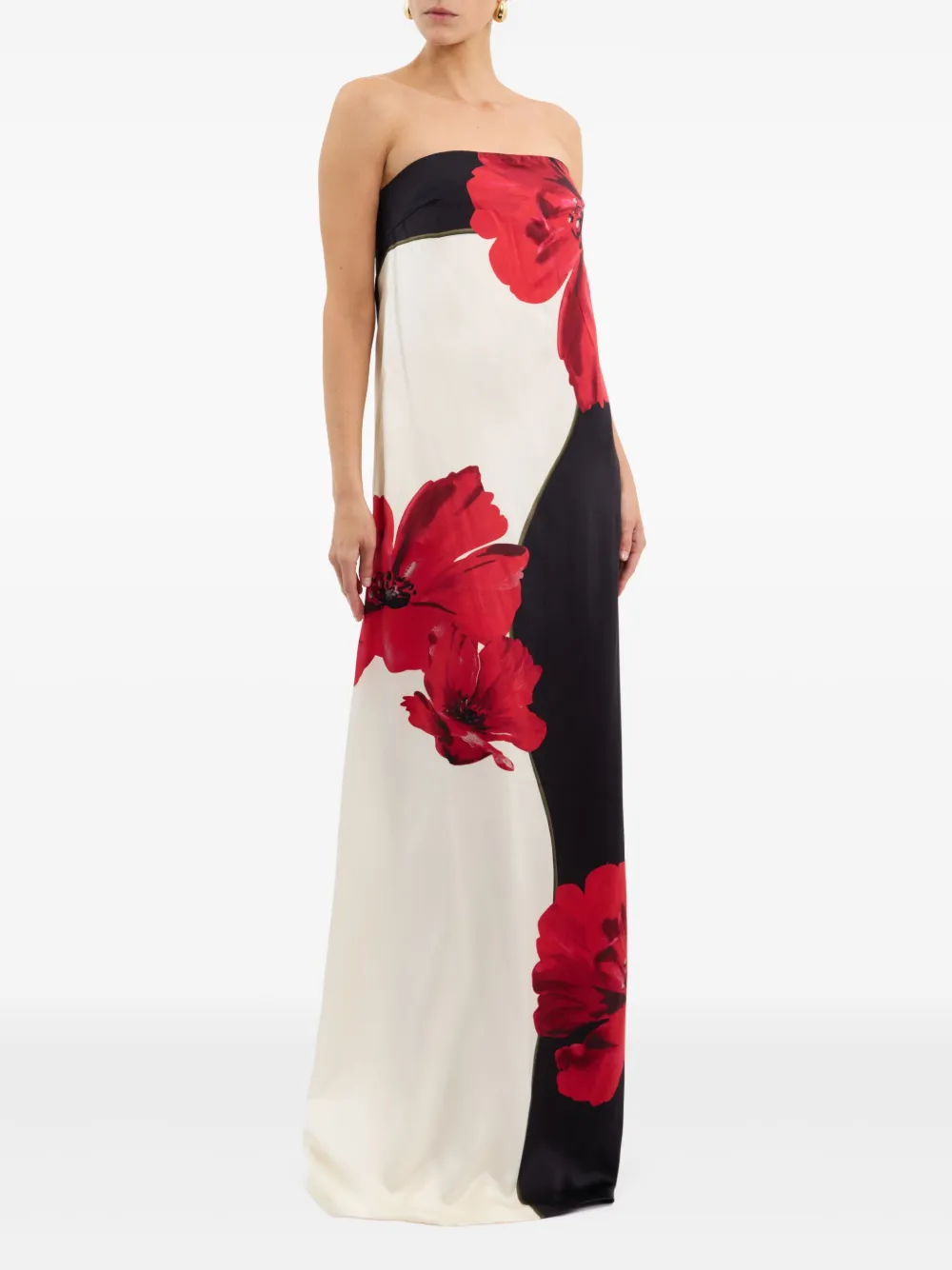 Rebecca Vallance Maxi-jurk Wit