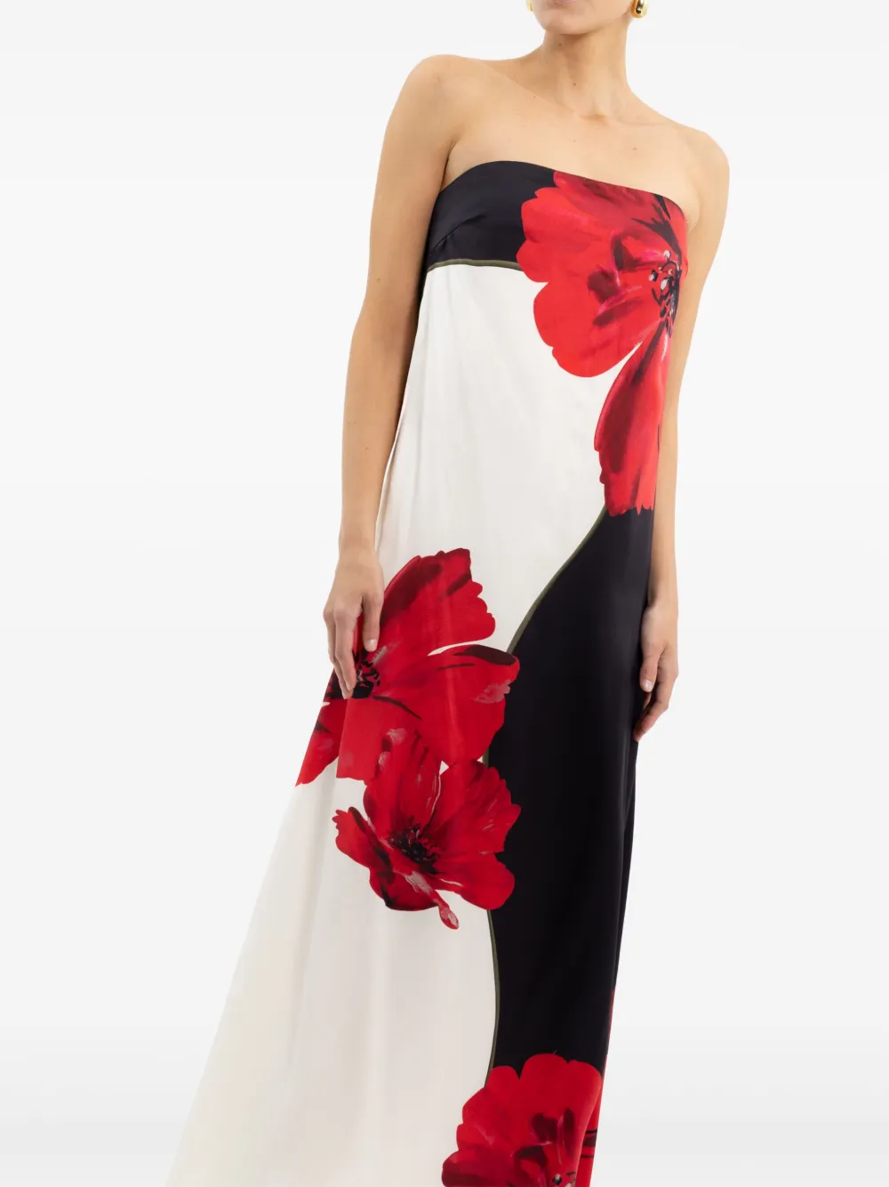 Rebecca Vallance Maxi-jurk Wit