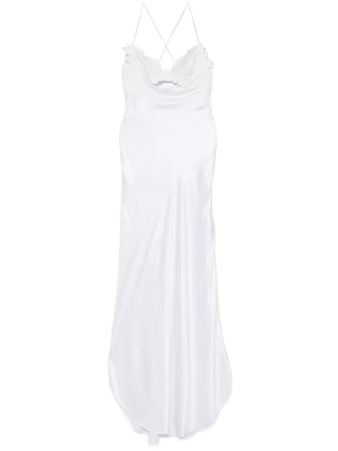 Ermanno Scervino embroidered-detailed maxi dress