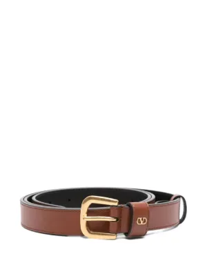 Valentino Garavani Vロゴ シグネチャー リバーシブル ベルト