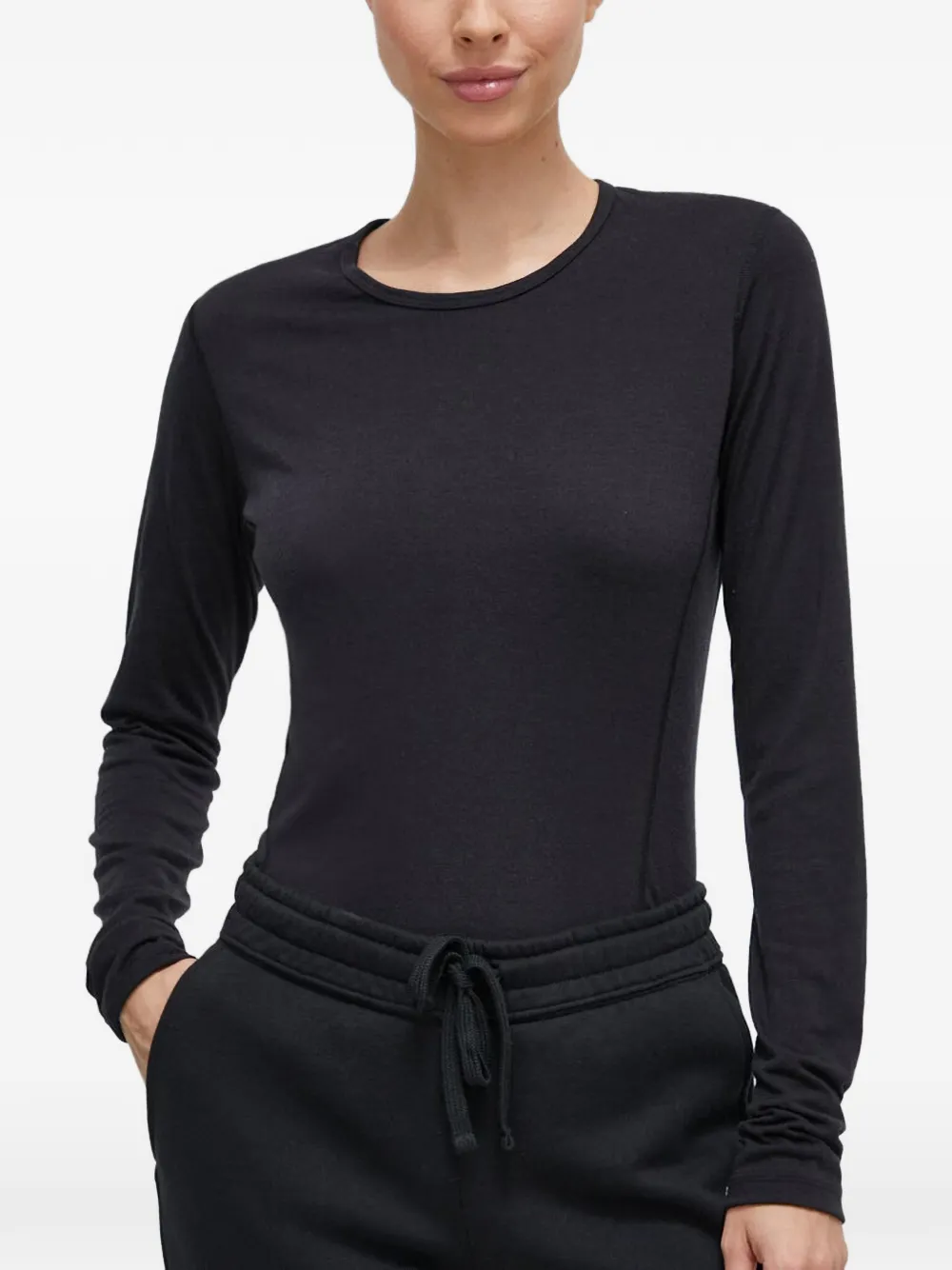 adidas long sleeve T-shirt - Nero