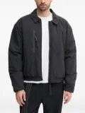 adidas three-stripe panelled jacket - Black