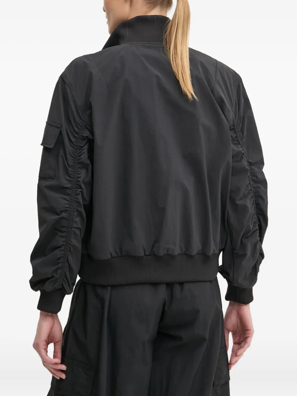 adidas Bomberjack met klepzakken Zwart