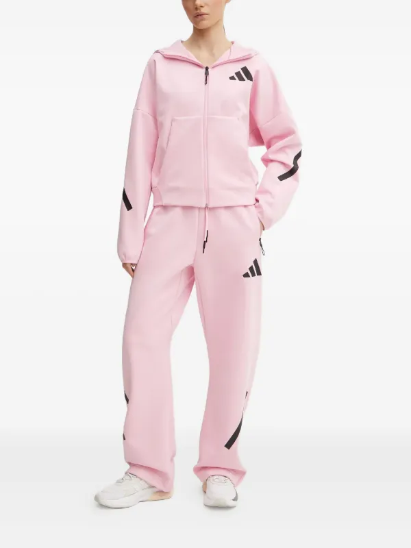 Adidas ジップアップ パーカー | ピンク | FARFETCH JP
