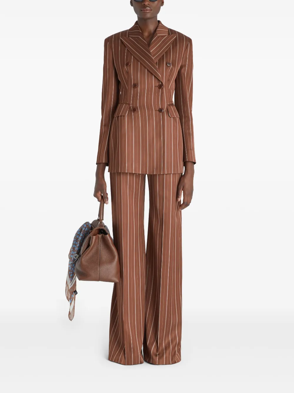 Ermanno Scervino pinstripe-pattern double-breasted blazer | Blazers | Image 2
