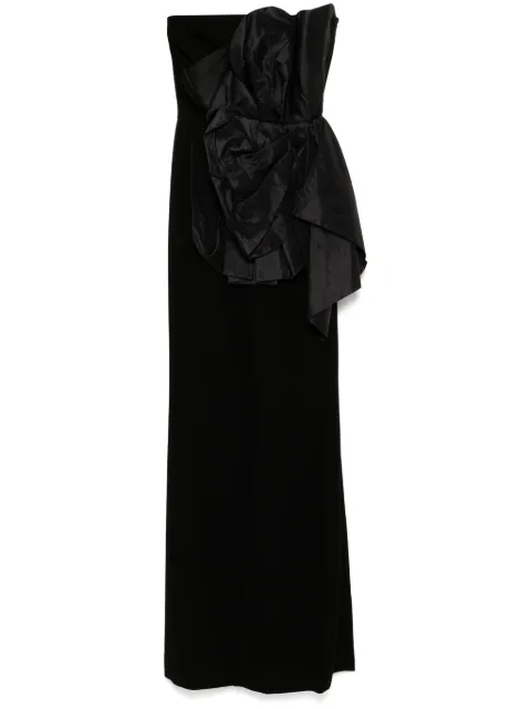 Saiid Kobeisy jumpsuit Voluminous con diseño drapeado