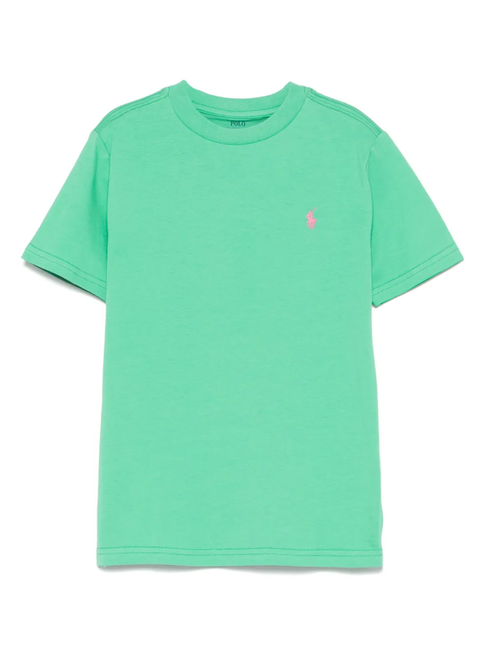 POLO RALPH LAUREN KIDS T-shirt met ronde hals Groen