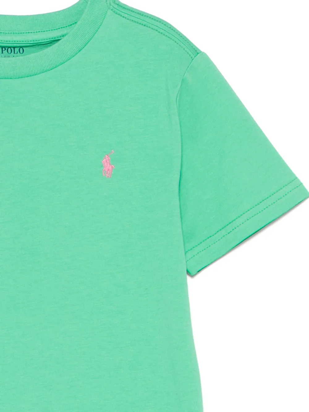 POLO RALPH LAUREN KIDS T-shirt met ronde hals Groen