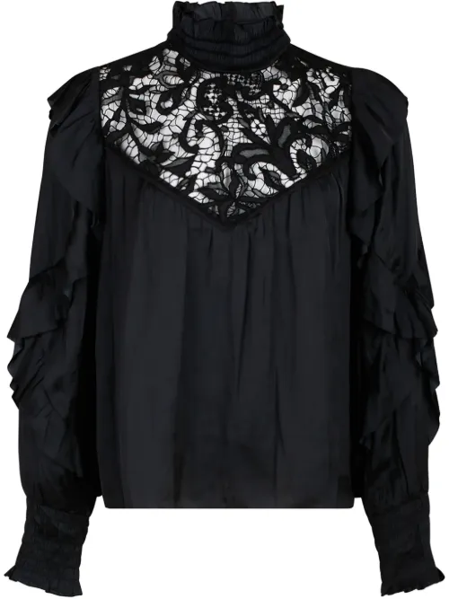 ISABEL MARANT blouse Seila - Noir - ISABEL MARANT - Modalova